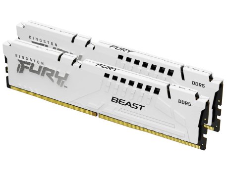 KINGSTON DIMM DDR5 32GB 2x16kit 6.000MHz FURY Beast White EXPO KF560C36BWE2K2-32