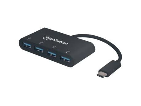 MANHATTAN USB hub Super Speed USB-C 3.2