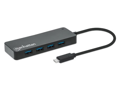MANHATTAN 7 ports USB hub Super Speed USB-C 3.0