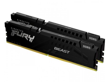 KINGSTON DIMM DDR5 16GB 2x8kit 5600MT/s FURY Beast Black XMP KF556C40BBK2-16