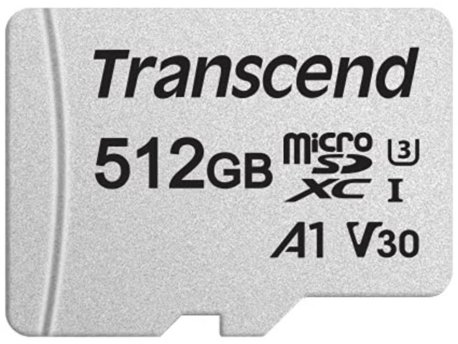 TRANSCEND 512GB TS512GUSD300S-A SDXC memorijska kartica sa adapterom