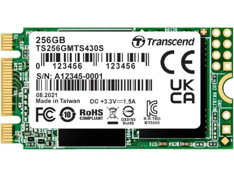 TRANSCEND 256GB M.2 2242 TS256GMTS430S SSD disk