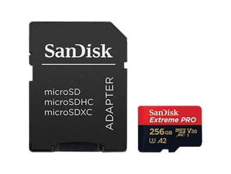 SANDISK 256GB Extreme PRO SDSQXCD-256G-GN6MA microSDXC memorijska kartica sa adapterom