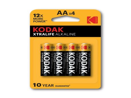 KODAK KODAK Alkalne baterije (XTRALIFE) AA/4kom
