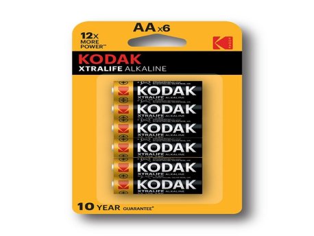 KODAK KODAK Alkalne baterije (EXTRALIFE) AA/6+6 kom