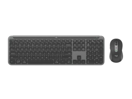 LOGITECH MK950 Wireless Desktop Graphite US tastatura i miš