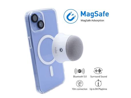 PURO Bežični zvučnik MagSafe BELI