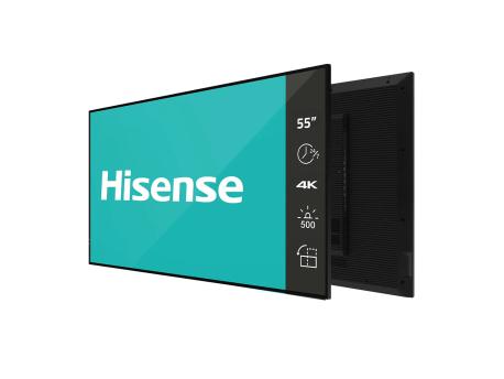 Hisense 55” 55DM66D 4K UHD 500 nita Digital Signage Display - 24/7 Operation