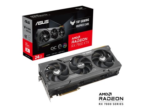 ASUS TUF Gaming Radeon RX 7900 XTX OC Edition 24GB GDDR6 TUF-RX7900XTX-O24G-GAMING