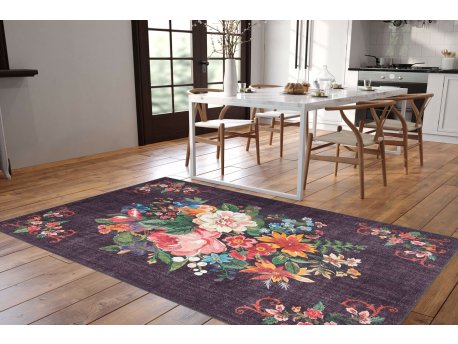 Conceptum Hypnose Tepih (75 x 150) Soul Chenille Black AL 322