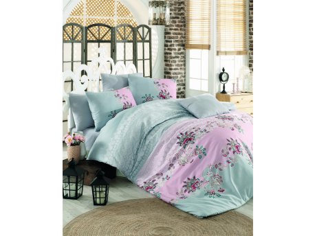 L`ESSENTIEL MAISON Ranforce posteljina (200x220) Azra Grey