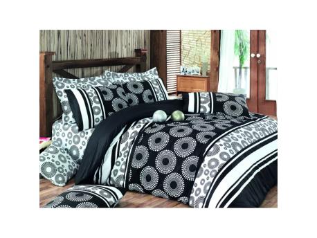 L`ESSENTIEL MAISON Ranforce posteljina (200x220) Sema Black