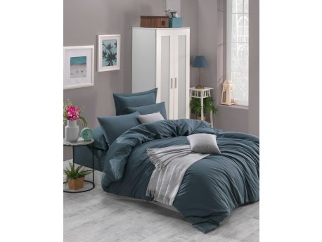 L`ESSENTIEL MAISON Ranforce posteljina (200x220) Fresh Color Green