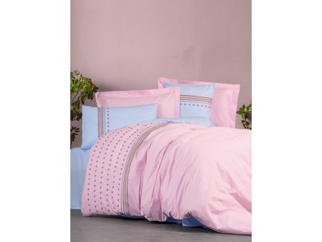 L`ESSENTIEL MAISON Ranforce posteljina (200x220) Tatum Blue