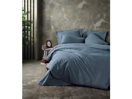 L`ESSENTIEL MAISON Ranforce posteljina (200x220) Plain Anthracite