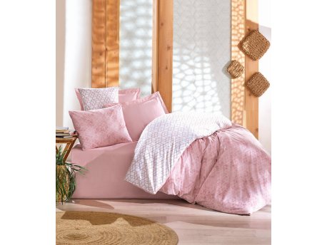 L`ESSENTIEL MAISON Ranforce posteljina (200x220) Best Pink