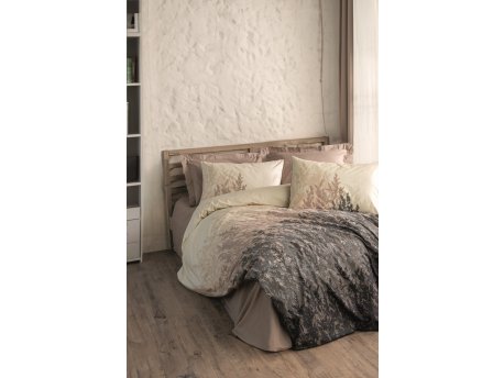 L`ESSENTIEL MAISON Ranforce posteljina (200x220) Lindon Beige