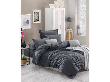 L`ESSENTIEL MAISON Ranforce posteljina (200x220) Fresh Color - Fume