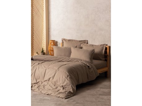 L`ESSENTIEL MAISON Ranforce posteljina (200x200) Plaid Mink