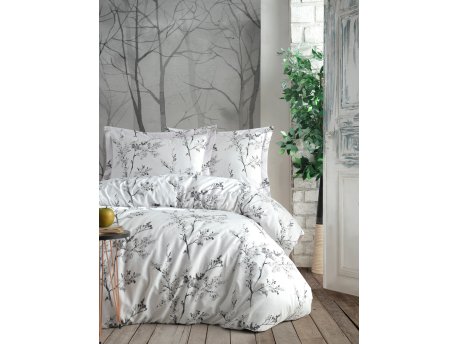 L`ESSENTIEL MAISON Ranforce posteljina (200x200) Cicory White