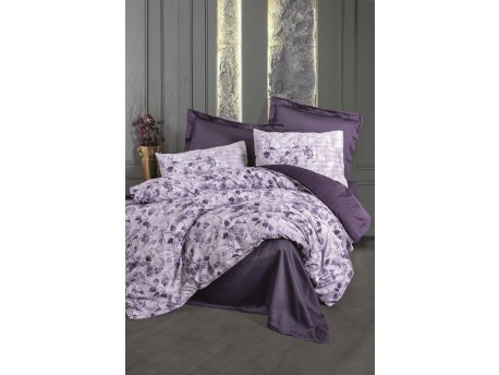L`ESSENTIEL MAISON Satenska posteljina (200x220) Willow Purple