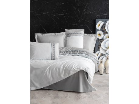 L`ESSENTIEL MAISON Satenska posteljina (200x220) Fedori Grey