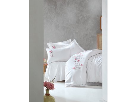 L`ESSENTIEL MAISON Satenska posteljina (200x220) Perla White