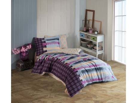 L`ESSENTIEL MAISON Poplin posteljina (160 x 220) Vivaldi Grey