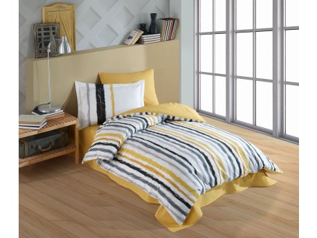 L`ESSENTIEL MAISON Poplin posteljina (160 x 220) Trend Orange