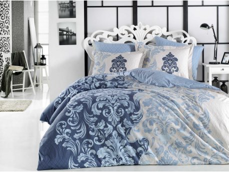 L`ESSENTIEL MAISON Poplin posteljina (200 x 220) Mirella Royal