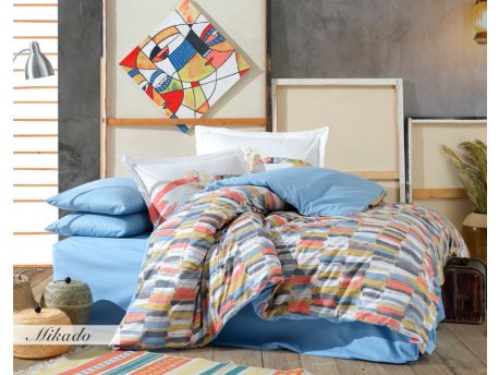 L`ESSENTIEL MAISON Poplin posteljina (200 x 220) Mikado Mustard