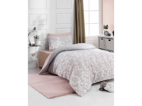 L`ESSENTIEL MAISON Komplet posteljina (160x220) Piti Yaprak Rose