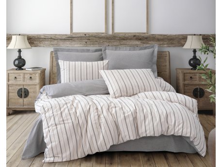 L`ESSENTIEL MAISON Komplet posteljina (160x220) Unus Grey