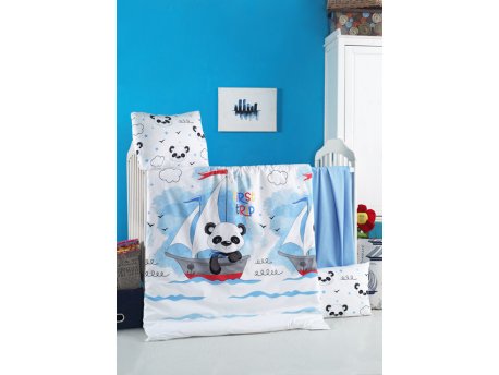 L`ESSENTIEL MAISON Ranforce posteljina za bebe Trip (170PTK2035)