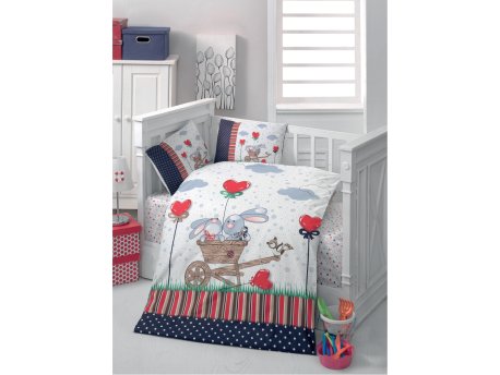 L`ESSENTIEL MAISON Ranforce posteljina za bebe Ruya