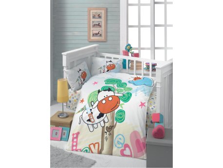L`ESSENTIEL MAISON Ranforce posteljina za bebe Meraklı