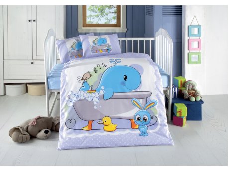 L`ESSENTIEL MAISON Ranforce posteljina za bebe Friends