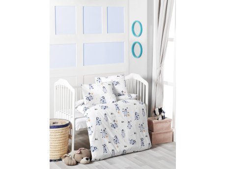 L`ESSENTIEL MAISON Ranforce posteljina za bebe Happy
