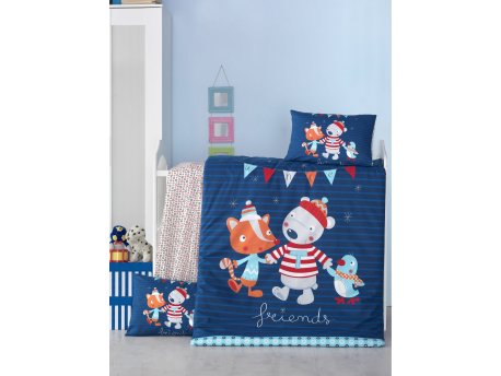 L`ESSENTIEL MAISON Ranforce posteljina za bebe Winter