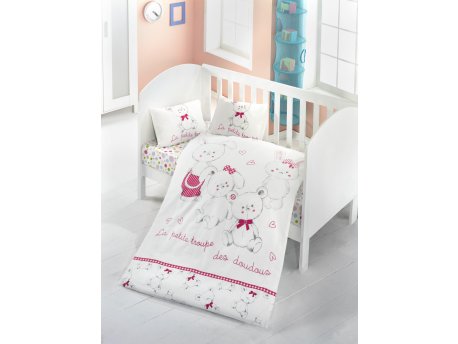L`ESSENTIEL MAISON Ranforce posteljina za bebe Family