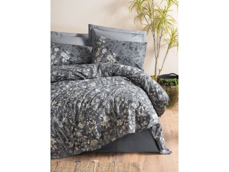 L`ESSENTIEL MAISON Ranforce posteljina (160x220) Comely Anthracite