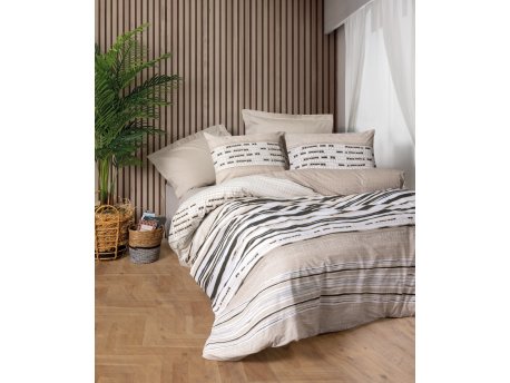 L`ESSENTIEL MAISON Ranforce posteljina (160x220) Perry Beige
