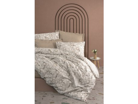 L`ESSENTIEL MAISON Ranforce posteljina (160x220) Moil Beige