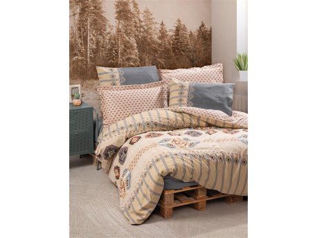 L`ESSENTIEL MAISON Ranforce posteljina (160x220) Dakota Grey