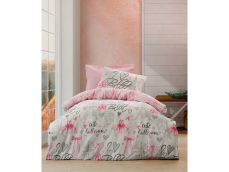 L`ESSENTIEL MAISON Ranforce posteljina (160x220) Ballerina Pink