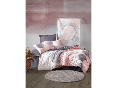 L`ESSENTIEL MAISON Ranforce posteljina (160x220) Leron Grey
