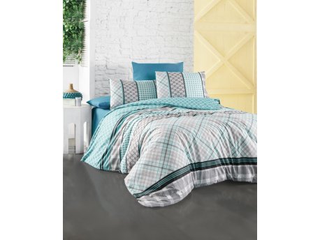 L`ESSENTIEL MAISON Ranforce posteljina (160x220) Life Green