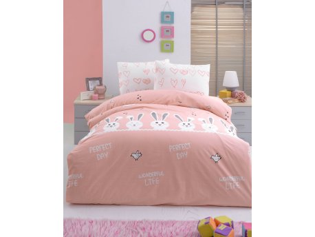 L`ESSENTIEL MAISON Ranforce posteljina (160x220) Bunny Kids