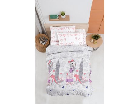 L`ESSENTIEL MAISON Ranforce posteljina (160x220) Adventure