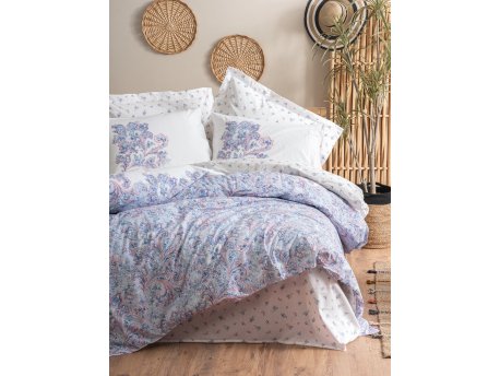 L`ESSENTIEL MAISON Ranforce posteljina (135x200) Mapiya Blue